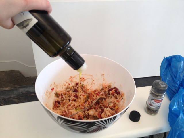 ok so this is cheating....really amazing olive oil from Alessia's brother!